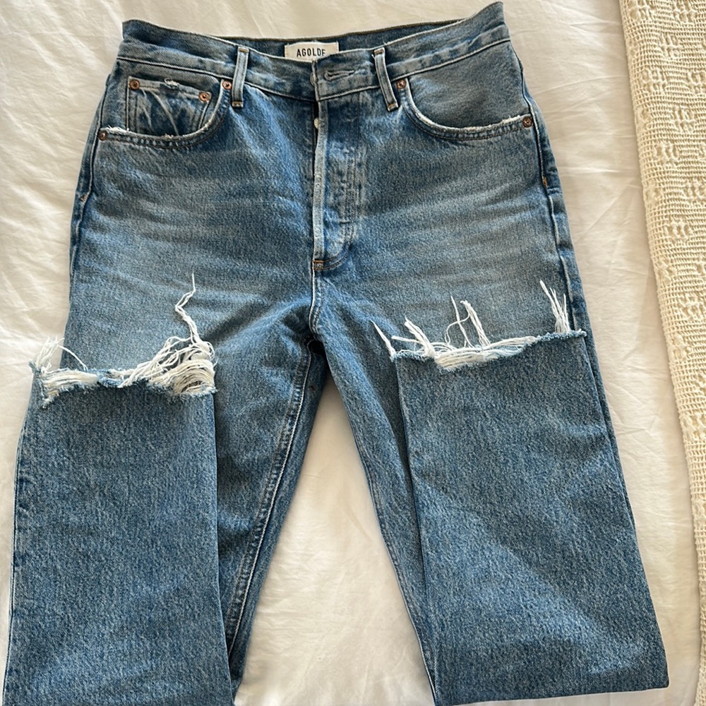 Agolde size 27 Riley jeans